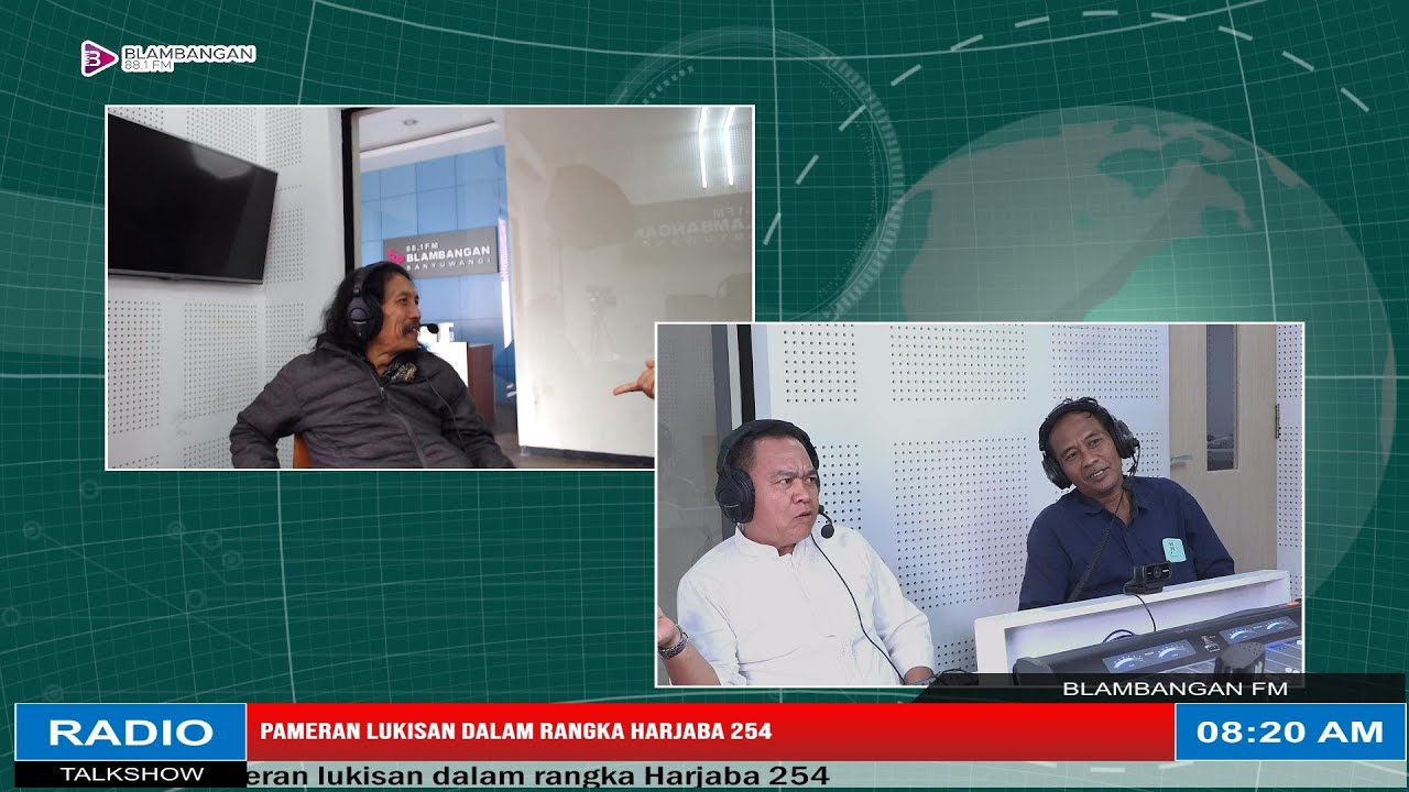 Pameran lukisan dalam rangka Harjaba 254