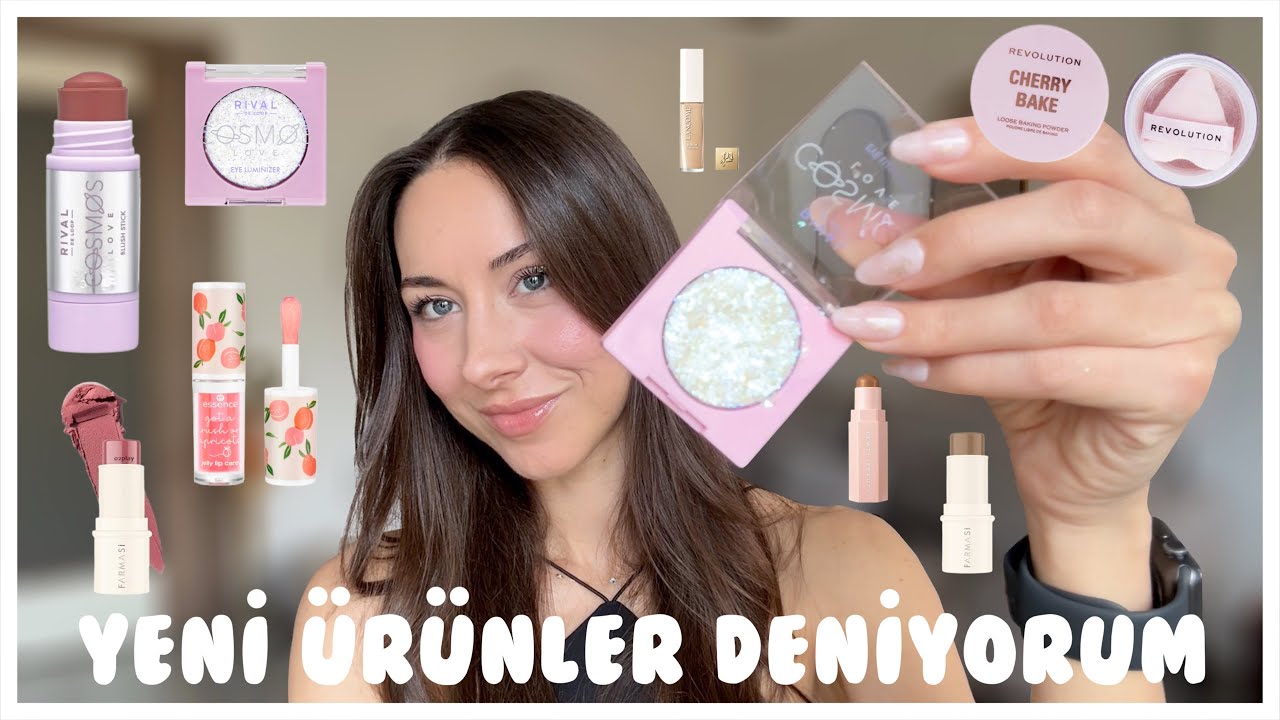 YENİ ÜRÜNLER DENİYORUM 🫶🏻 RIVAL DE LOOP COSMOS LOVE KOLEKSİYONU, FARMASİ, ESSENCE,REVOLUTION,LANCOME