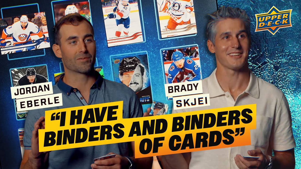Jordan Eberle & Brady Skjei Open Upper Deck Hockey Cards