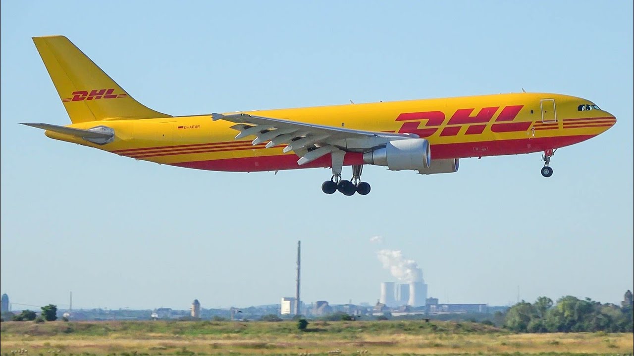 (4K) 20 Minutes of Plane spotting at Leipzig airport (LEJ/EDDP) - A300, 747, Tu-204, 777, etc.