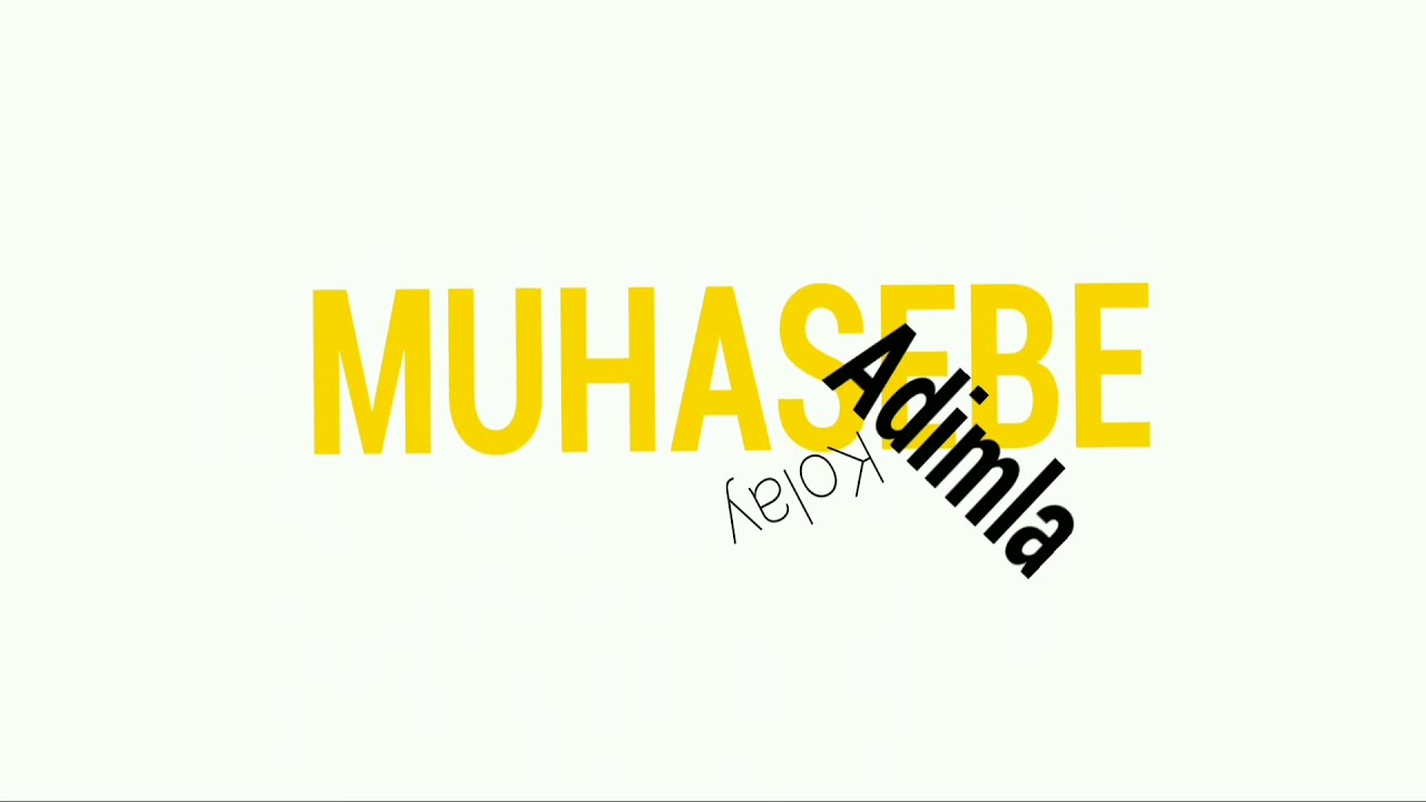 Muhasebe de yevmiye kaydı Sonuna kadar izle!!!