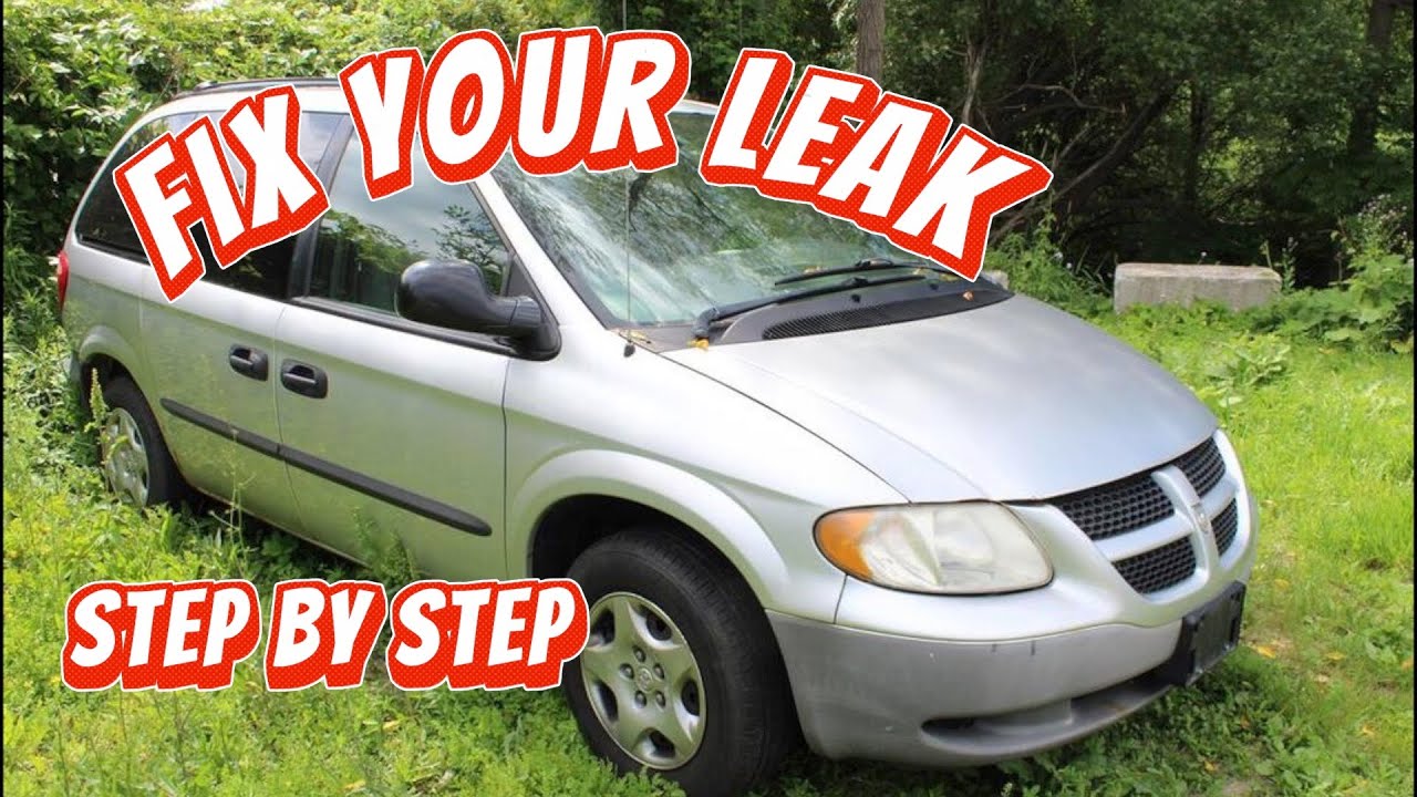 2001 - 2007 Dodge Caravan Intake Manifold Coolant Leak and Fix