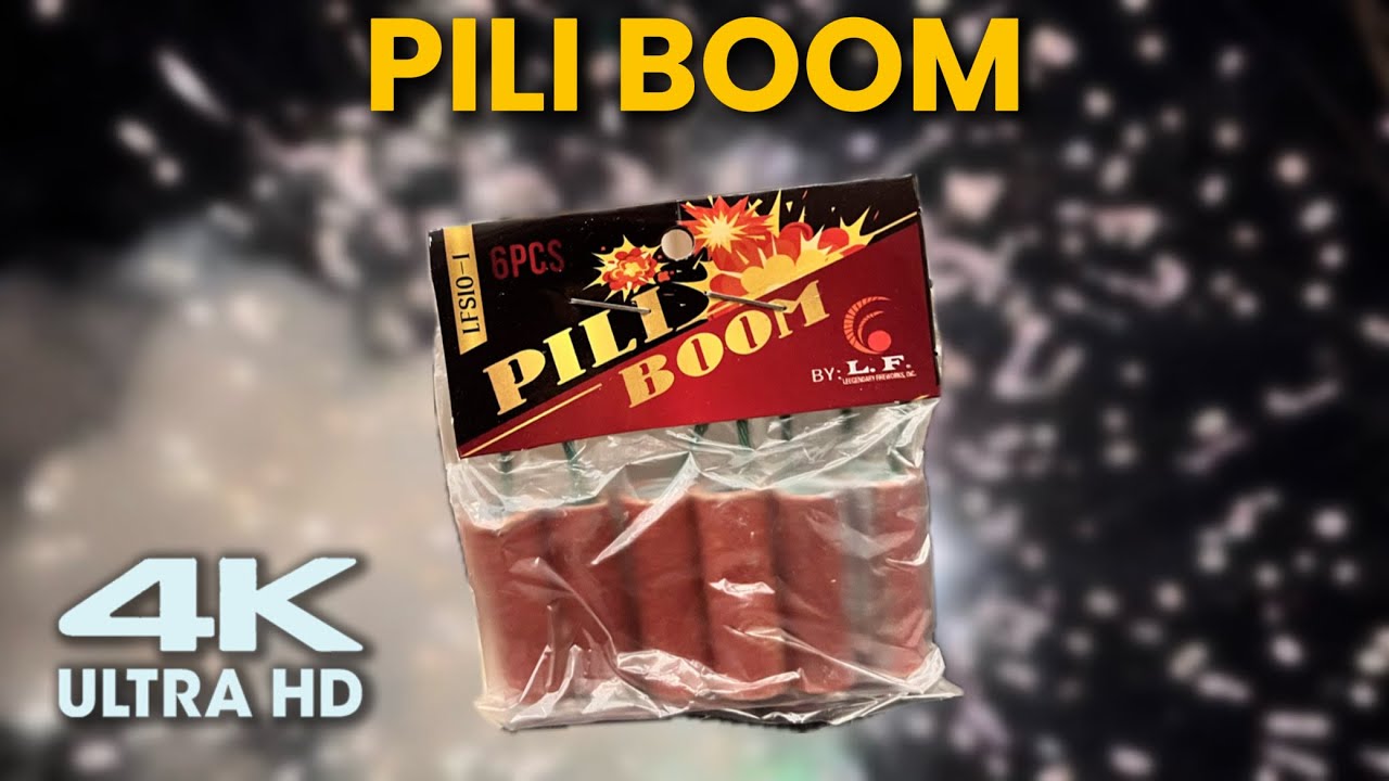 PILI BOOM by Leegendary Fireworks Inc #feuerwerk #diwali 