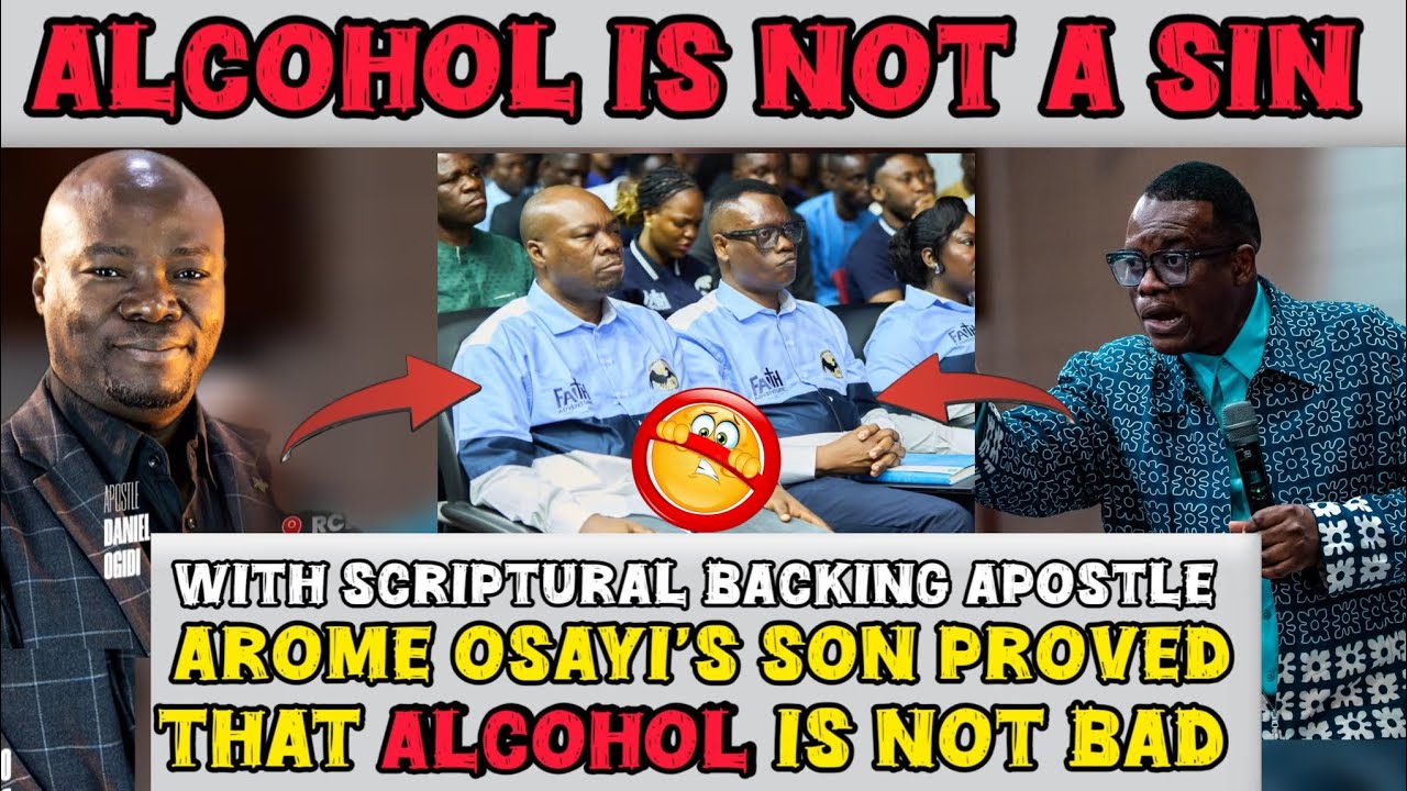 Алкоголь не является грехом, — так считает сын апостола Ароме Осайи.