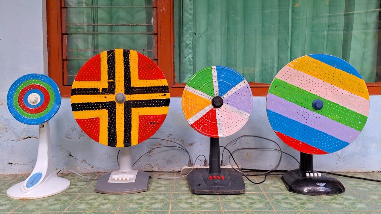 Putaran baling baling kipas angin paling indah di pandang