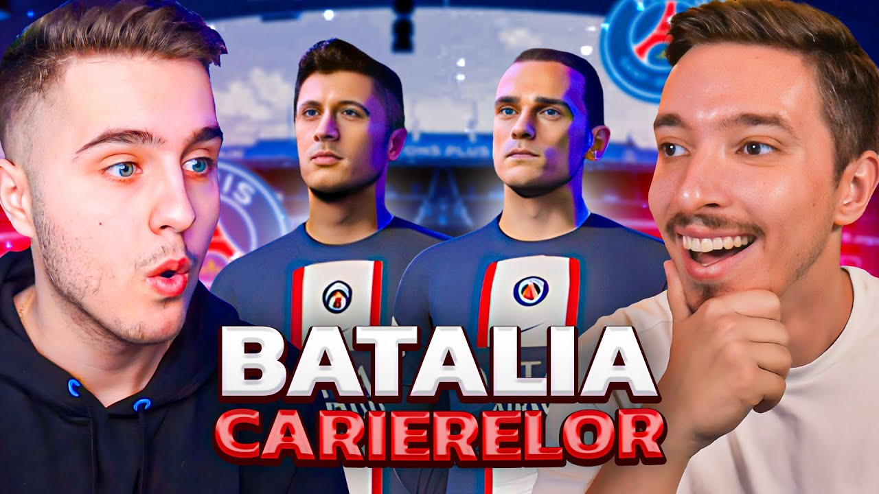 MBAPPE E OUT DE LA PSG IN BATALIA CARIERELOR CU SINNER SI ADUCEM VEDETE NOI !!! FIFA 23 ROMANIA !!!