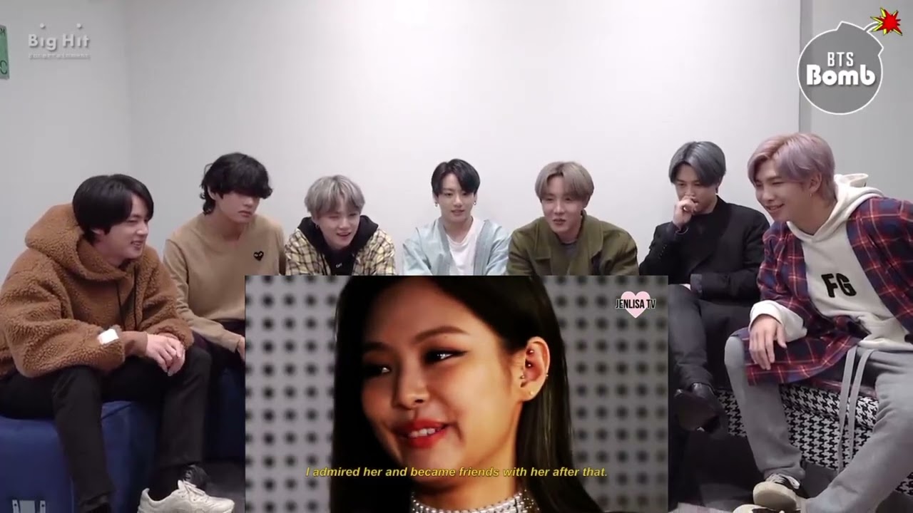bts reaction jenlisa