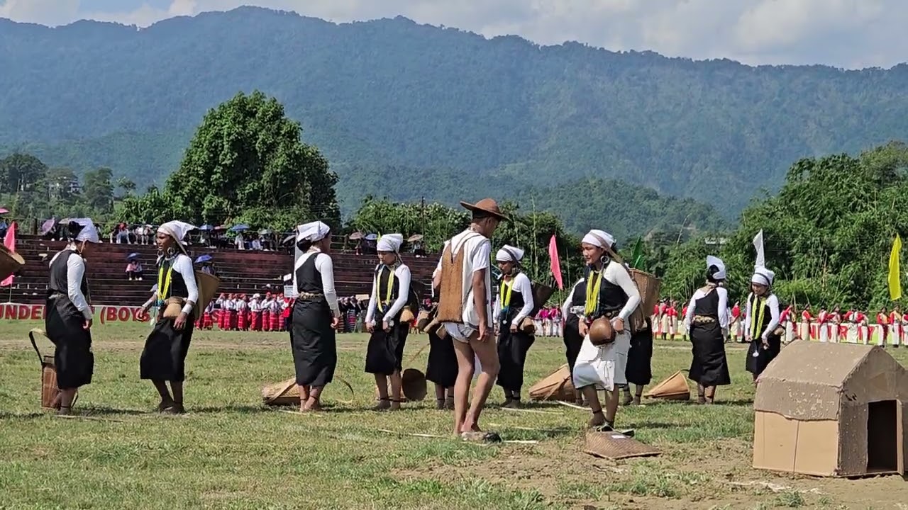 Government  Middle School D sector Itanagar || Galo Folk Dance || Arunachal  Pradesh