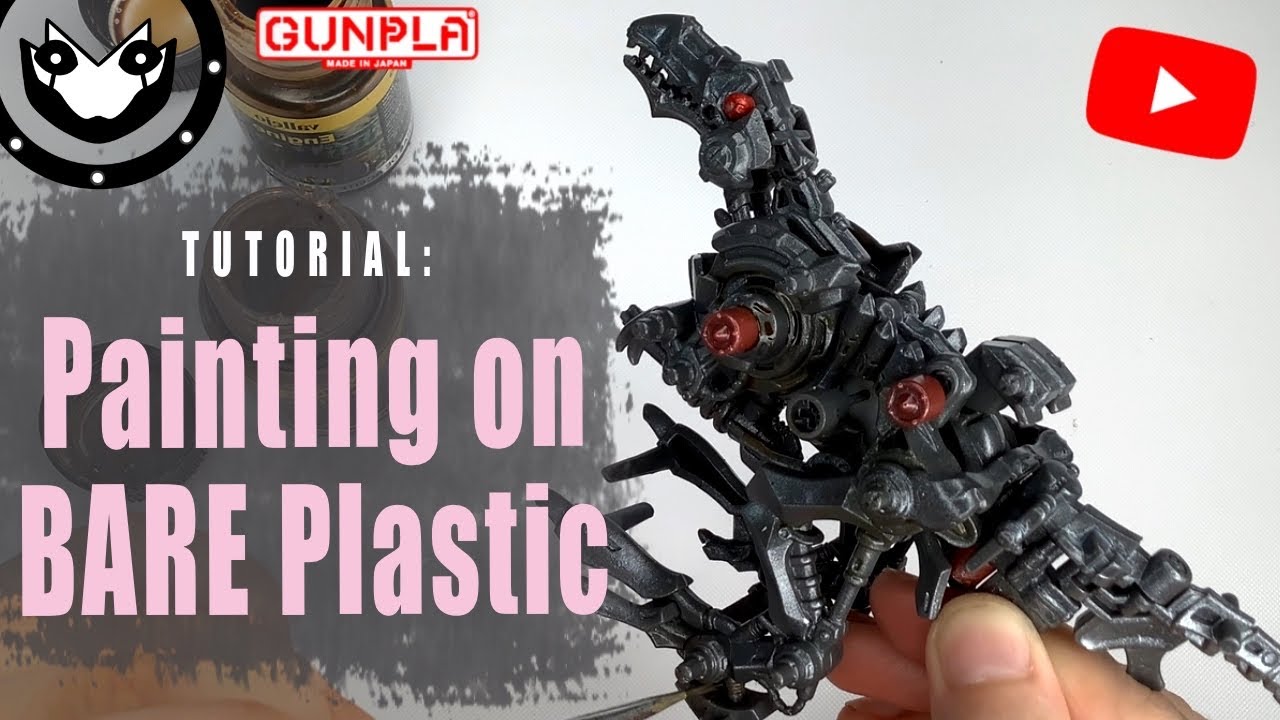TUTORIAL | How to Paint Zoids | Weathering on  Bare Plastic | Vallejo Colors Acrylic | 2021