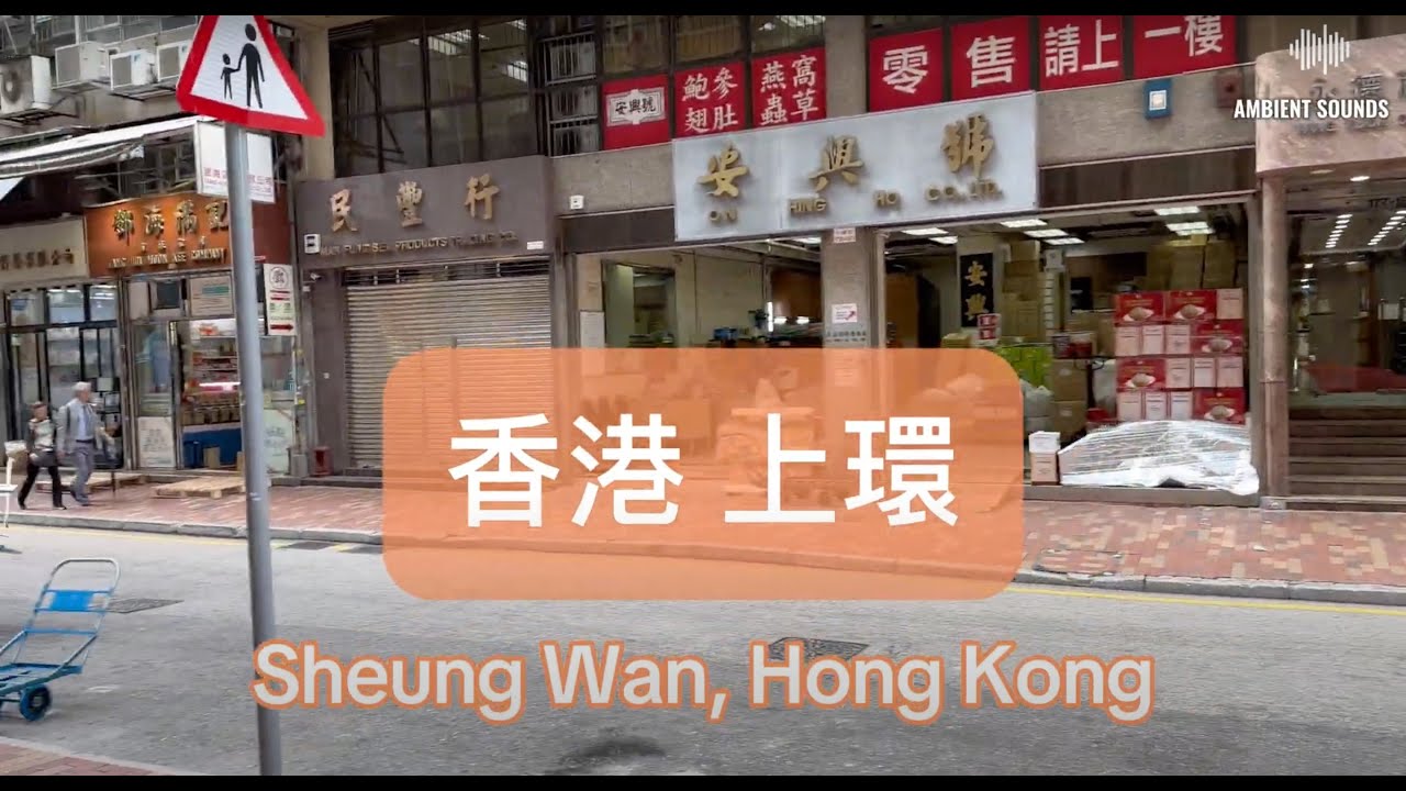 [4K] Take a walk in the city, Wing Lok Street, Sheung Wan, Hong Kong｜在市區中遊走 - 香港上環永樂街｜海味街
