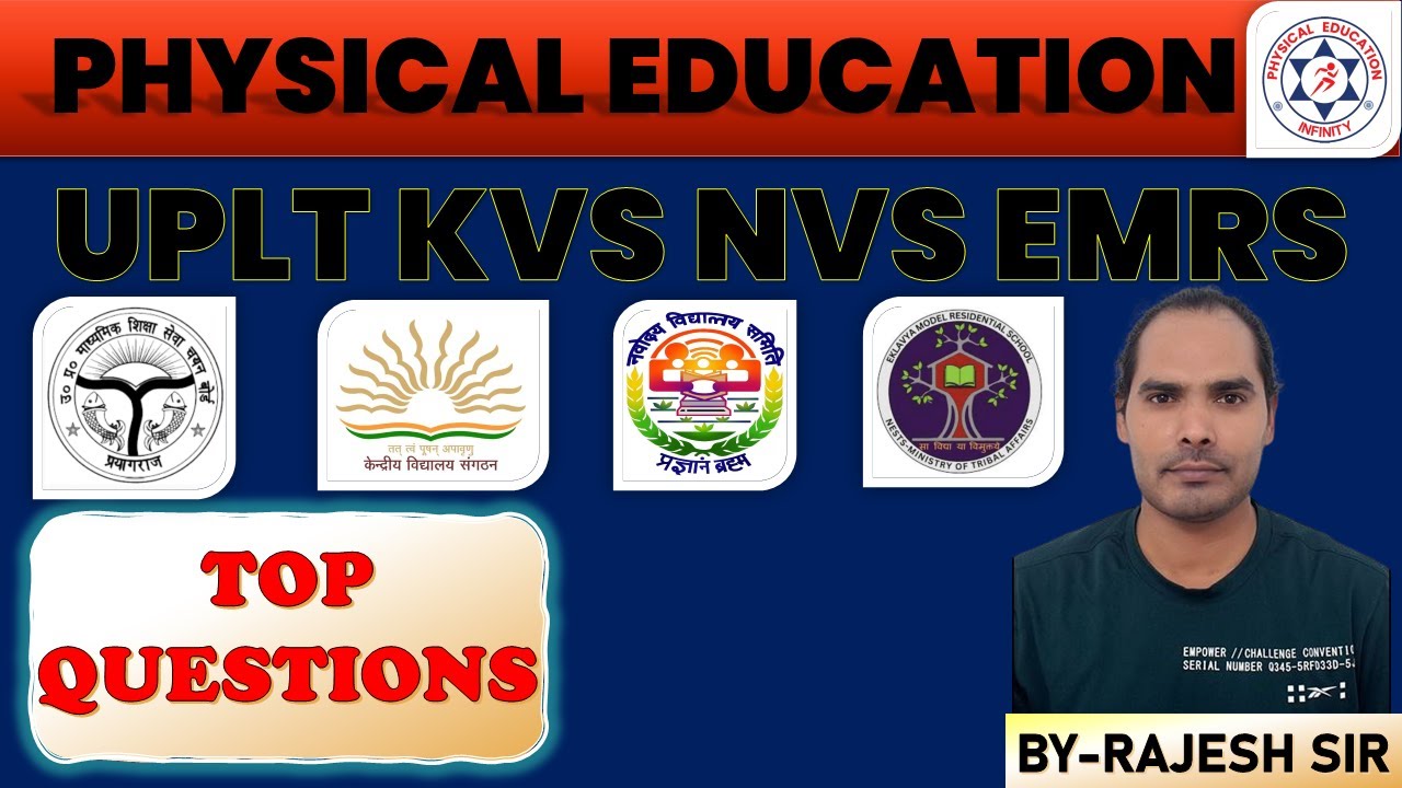 KVS/NVS/EMRS/LT/ UPTGT Physical Education 2025 Related Questions #32