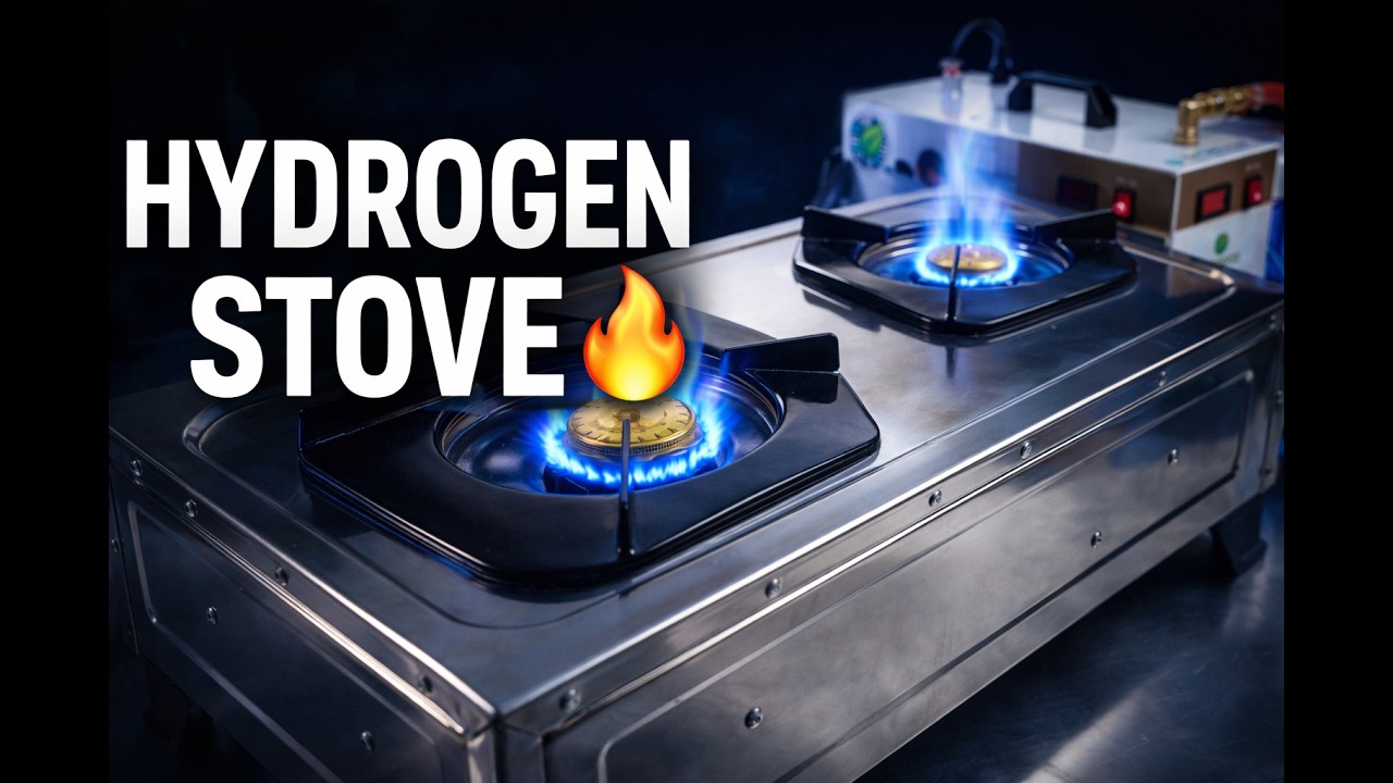 World&rsquo;s Cleanest Cooking Technology? Hydrogen Gas Stove by Greenvize