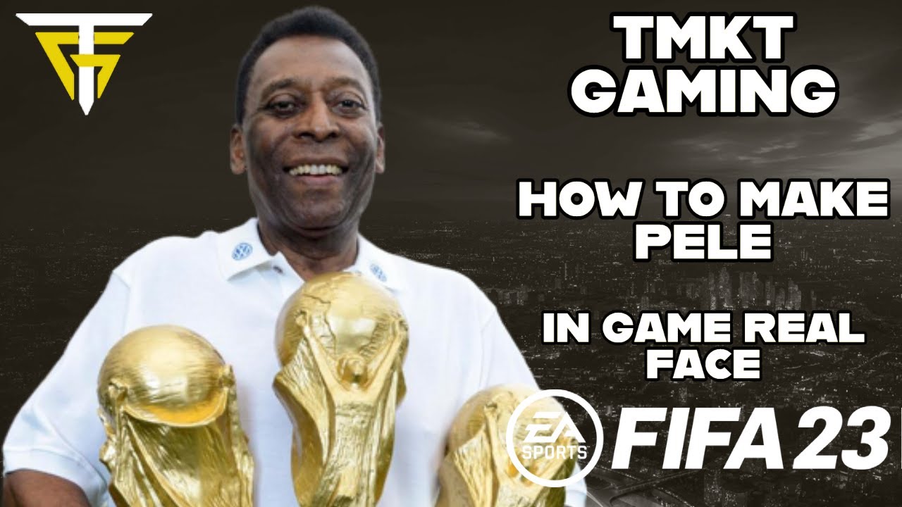 FIFA 23 - How To Make Pele - In Game Real Face!