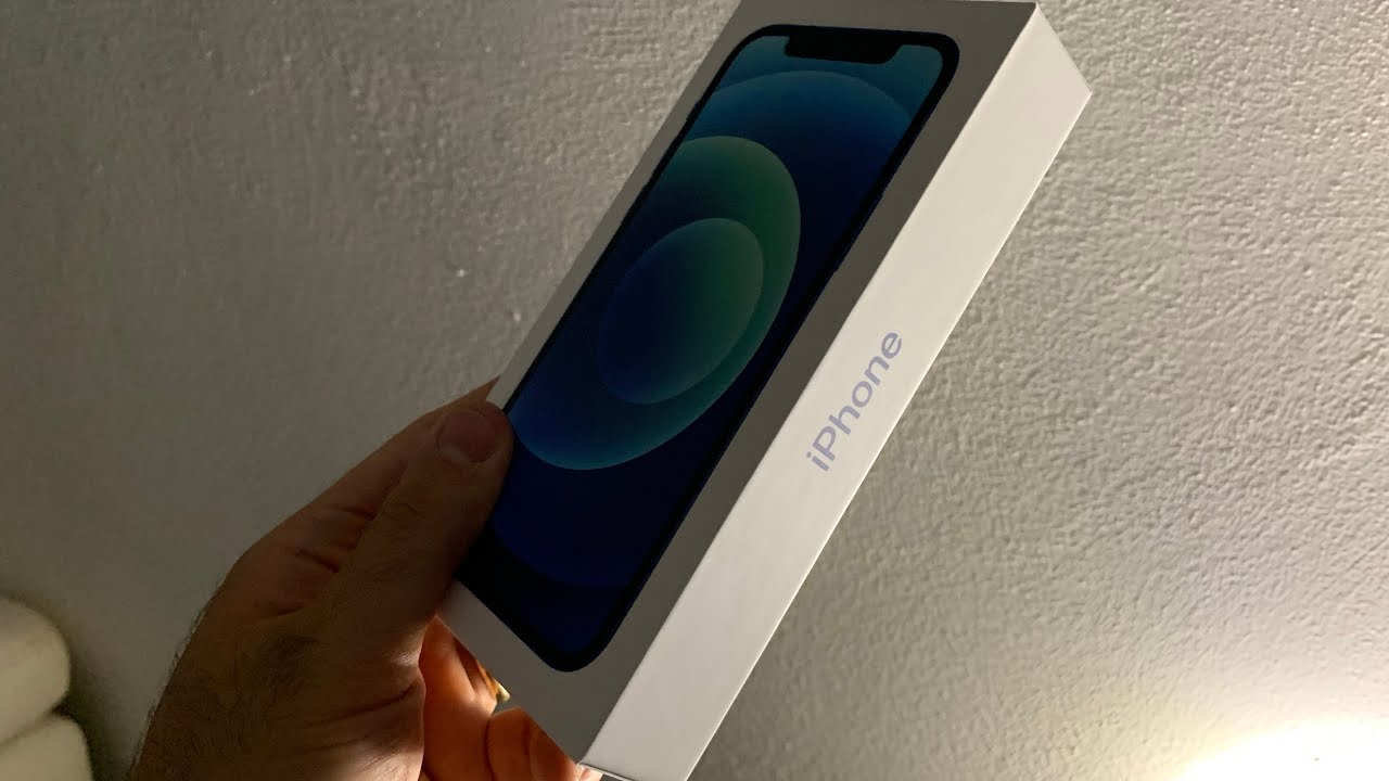 UNBOXING iPhone12 Blu E CONFRONTO CONL’ Xr