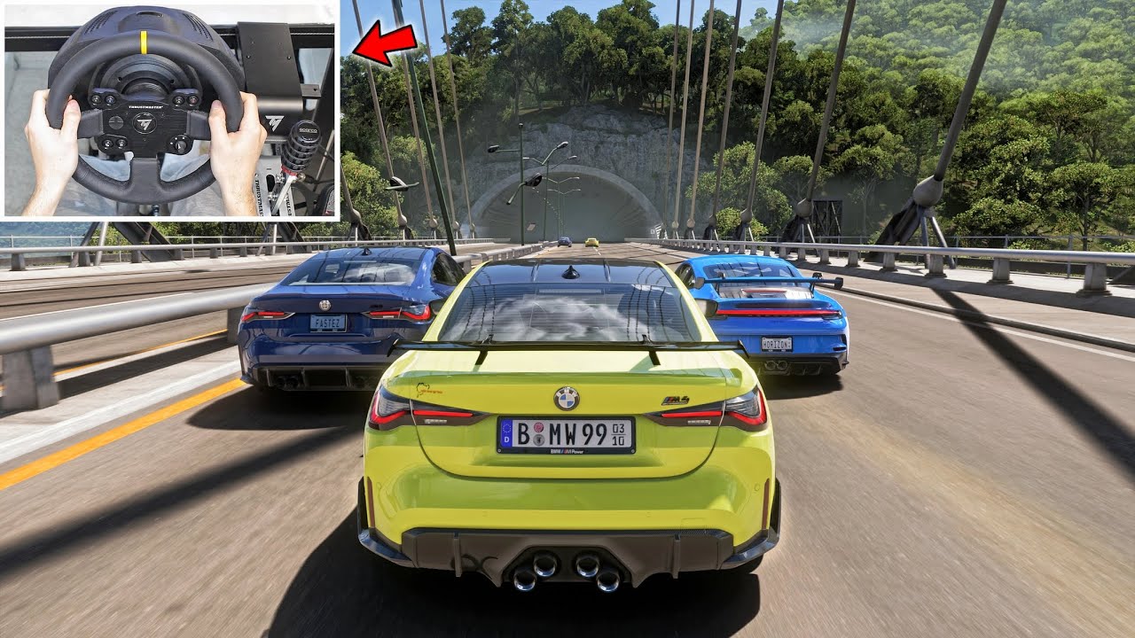 BMW M4 G82 COMPETITION TUNED - Forza Horizon 5 | Goliath Race Thrustmaster TX Gameplay