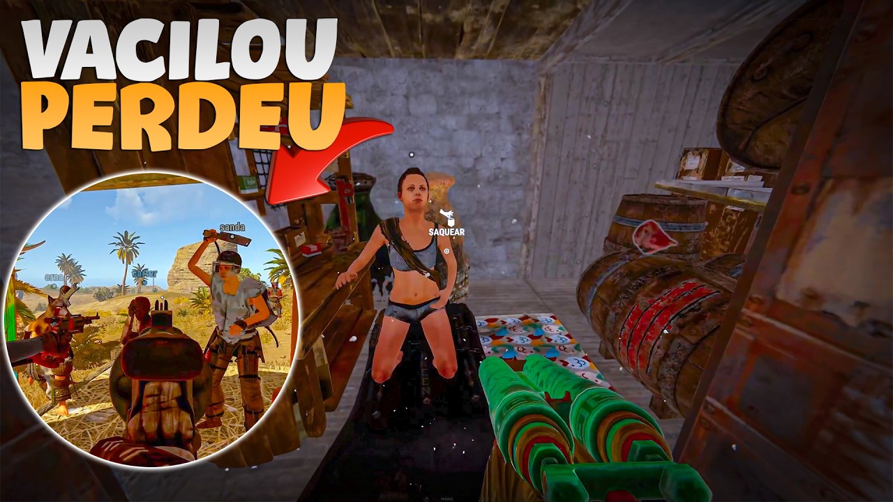 ESSE VAI SER O START MAIS LOUCO QUE VOCE VAI VER NO RUST - 6 contra 2