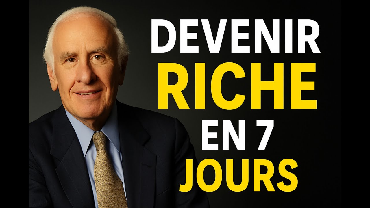 Vidéo compilation Jim Rohn pour changer ta vie en 7 Jours