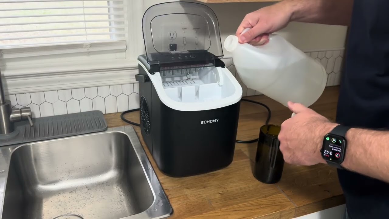 Euhomy Countertop Ice Maker: How to Clean
