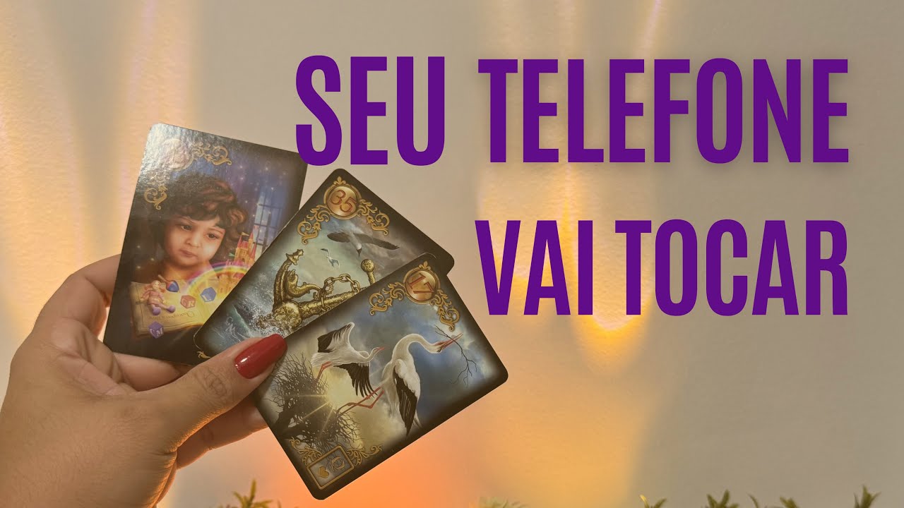 ALGUÉM vai te PROCURAR e FALAR URGENTE com VC((7 DIAS))😱👊💫