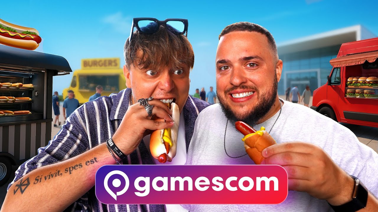 SO SCHMECKT DIE GAMESCOM 2025 🎮🌭