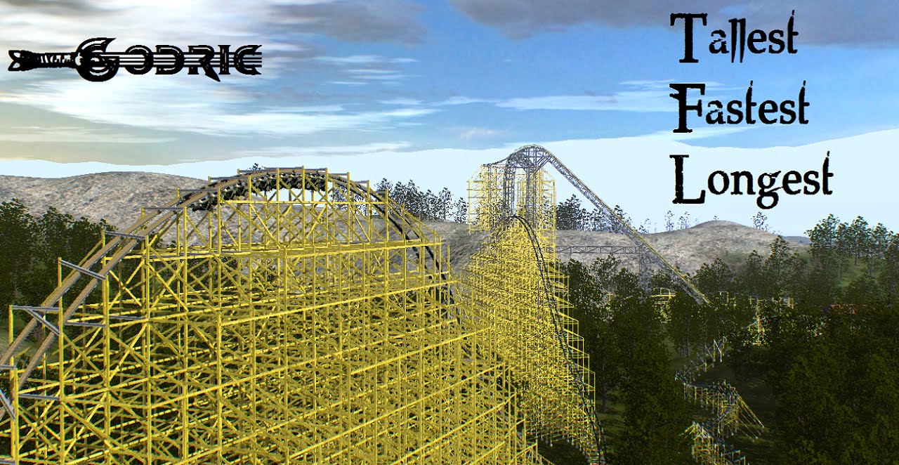 RMC Wooden Roller Coaster-Godric-No Limits 2