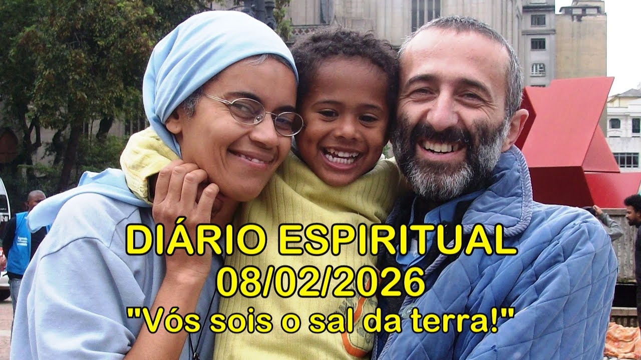 DIÁRIO ESPIRITUAL MISSÃO BELÉM - 08/02/2026 - Mt 5,13-16