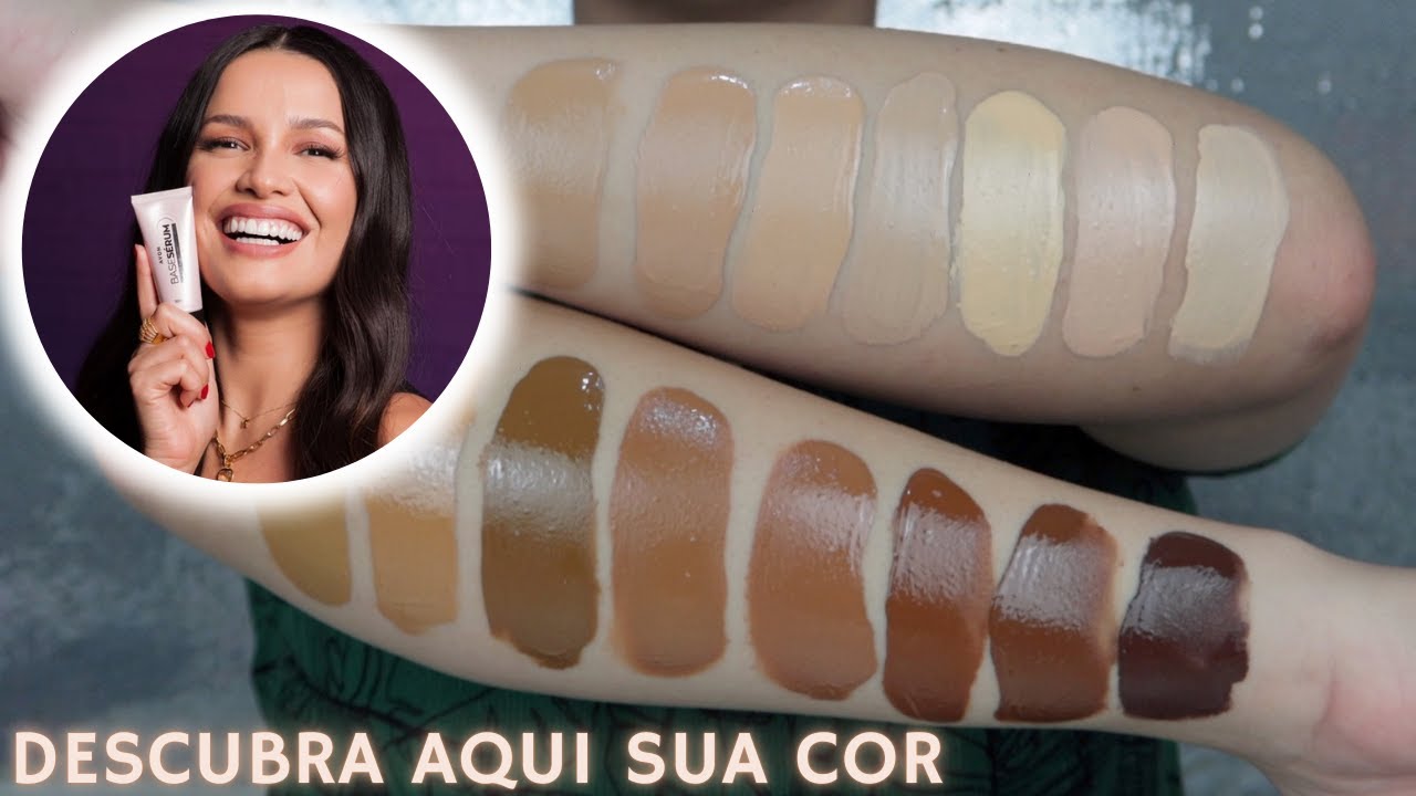 BASE SÉRUM DA AVON - Veja aqui sua cor | Todas as cores da base da Juliette