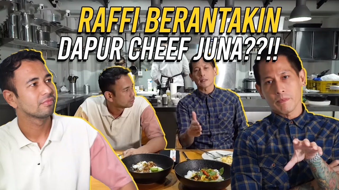 WOW!! NAGITA X CHEF JUNA??!! RAFFI GAK MAU KALAH, LANGSUNG BUKA BISNIS BARENG CHEF JUNA...
