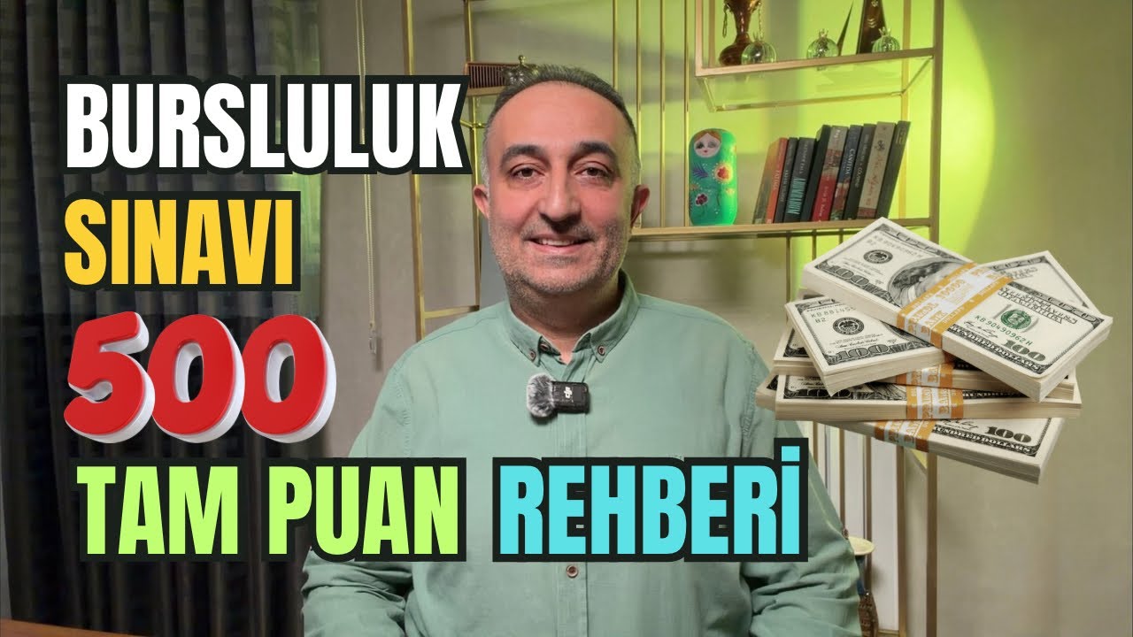 Bursluluk Sınavını Kazandıran Taktikler | İOKBS’de 500 Tam Puan Rehberi 