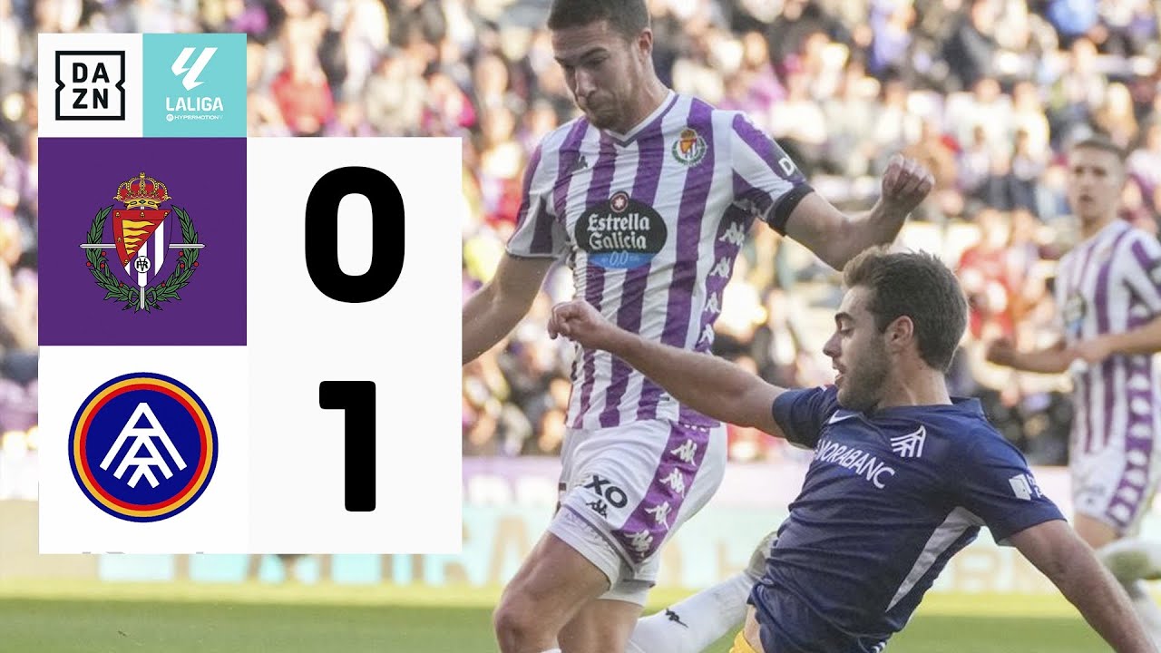 Real Valladolid CF vs FC Andorra (0-1) | Resumen | Highlights LALIGA HYPERMOTION