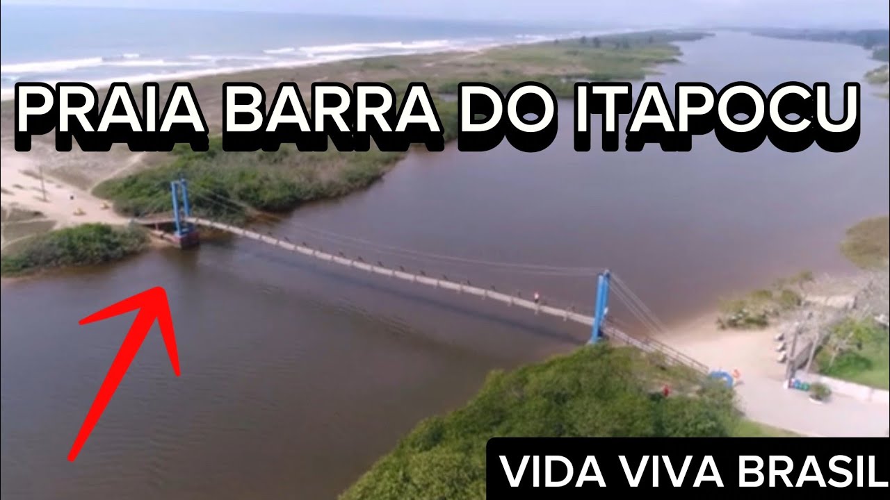 ARAQUARI praia 🌴 Barra do itapocu SC  dia de sol VIDA VIVA BRASIL