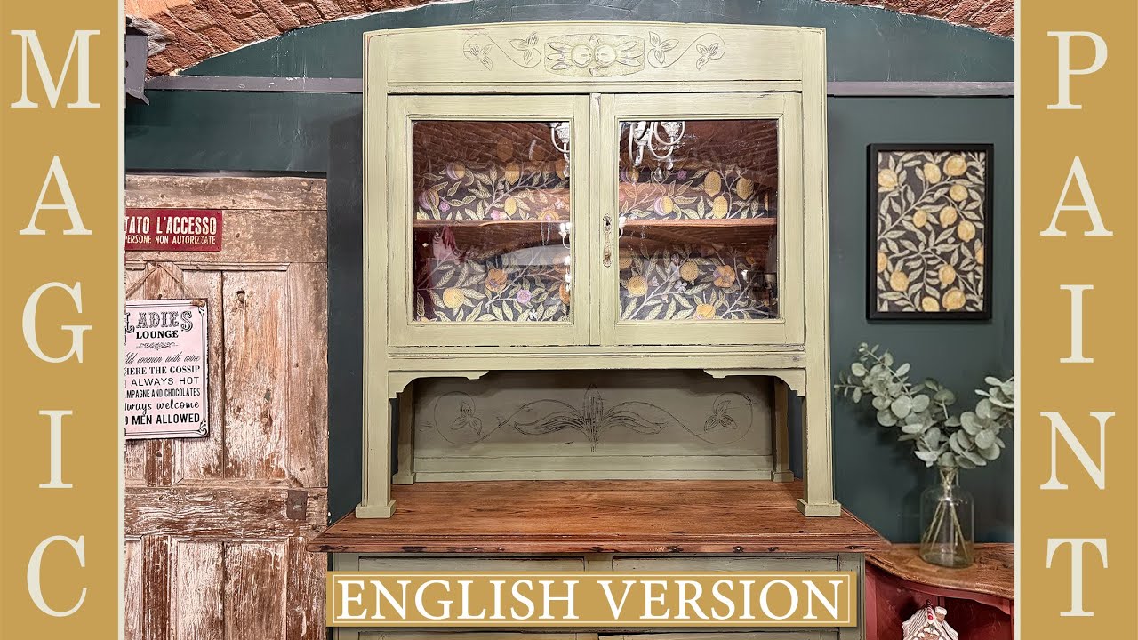 Отремонтируйте и покрасьте старую мебель меловой краской Magic Paint! Chalk Paint #diy ®DIY #ElisaMP