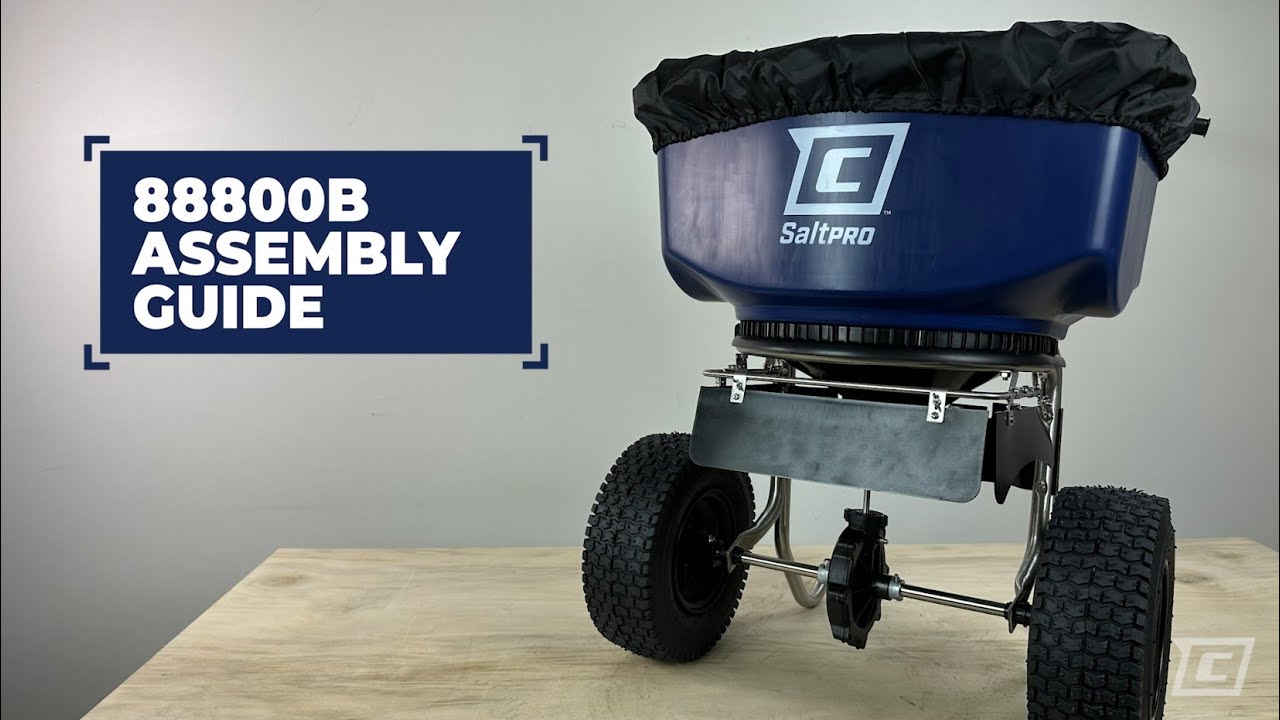 88800B SaltPro Salt & Ice Melt Spreader Instructional Video