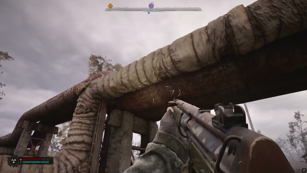 S.T.A.L.K.E.R. 2 Малая зона.  Склад ГСМ.  Тайник перепрятанный хабар
