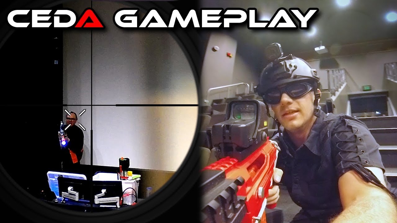[Nerf Gameplay] Sniping with CEDA indoor King of the Hill