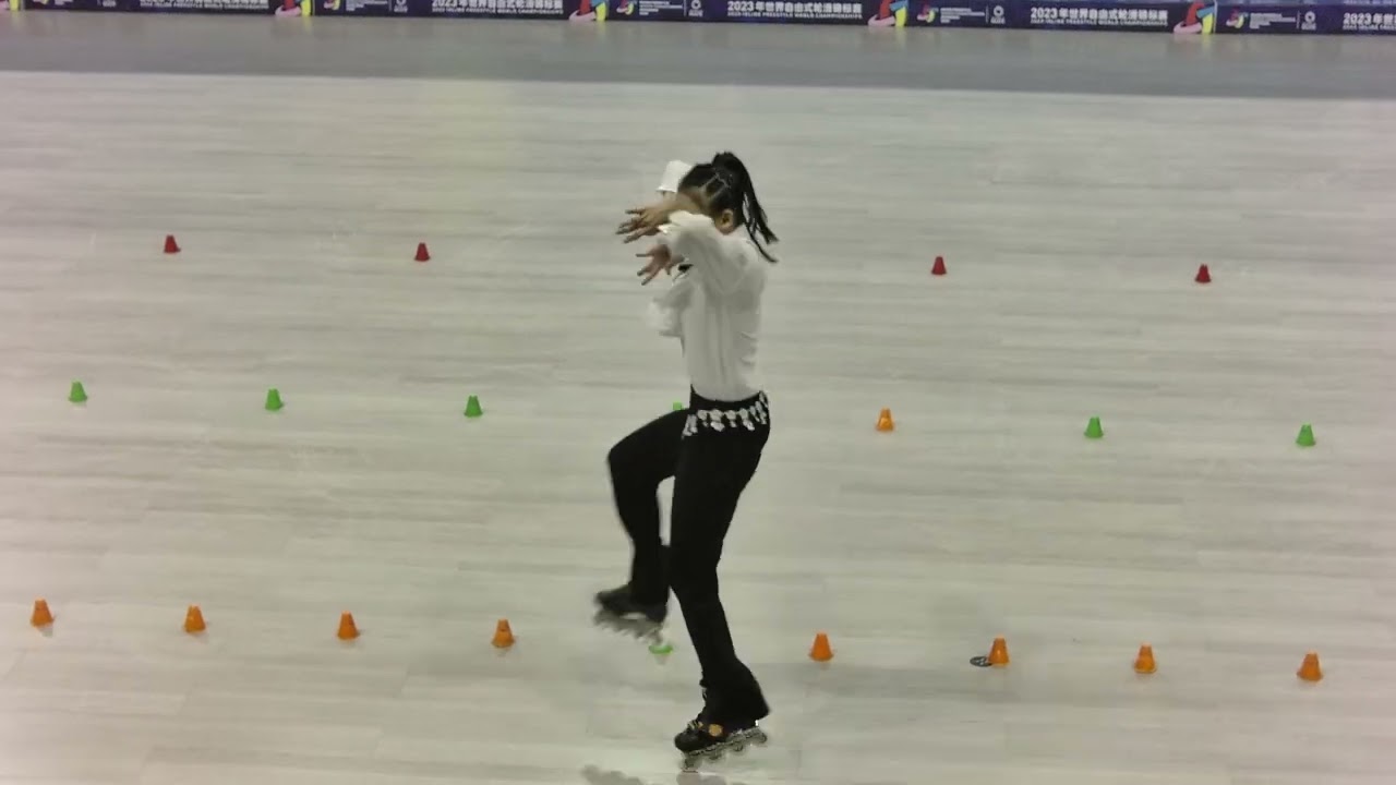 2023 WORLD CHAMPIONSHIPS SHANGHAI CLASSIC SLALOM Final (JRW) 5th ZHU SIYI(CHN)