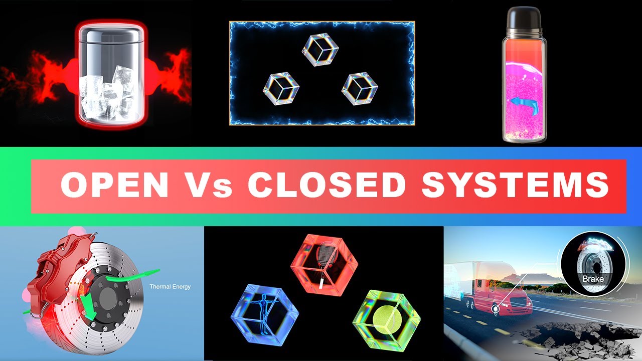 Open Vs Closed Physics Systems | Energy Transfer | Energy Stores & Systems | Conservation of Energy