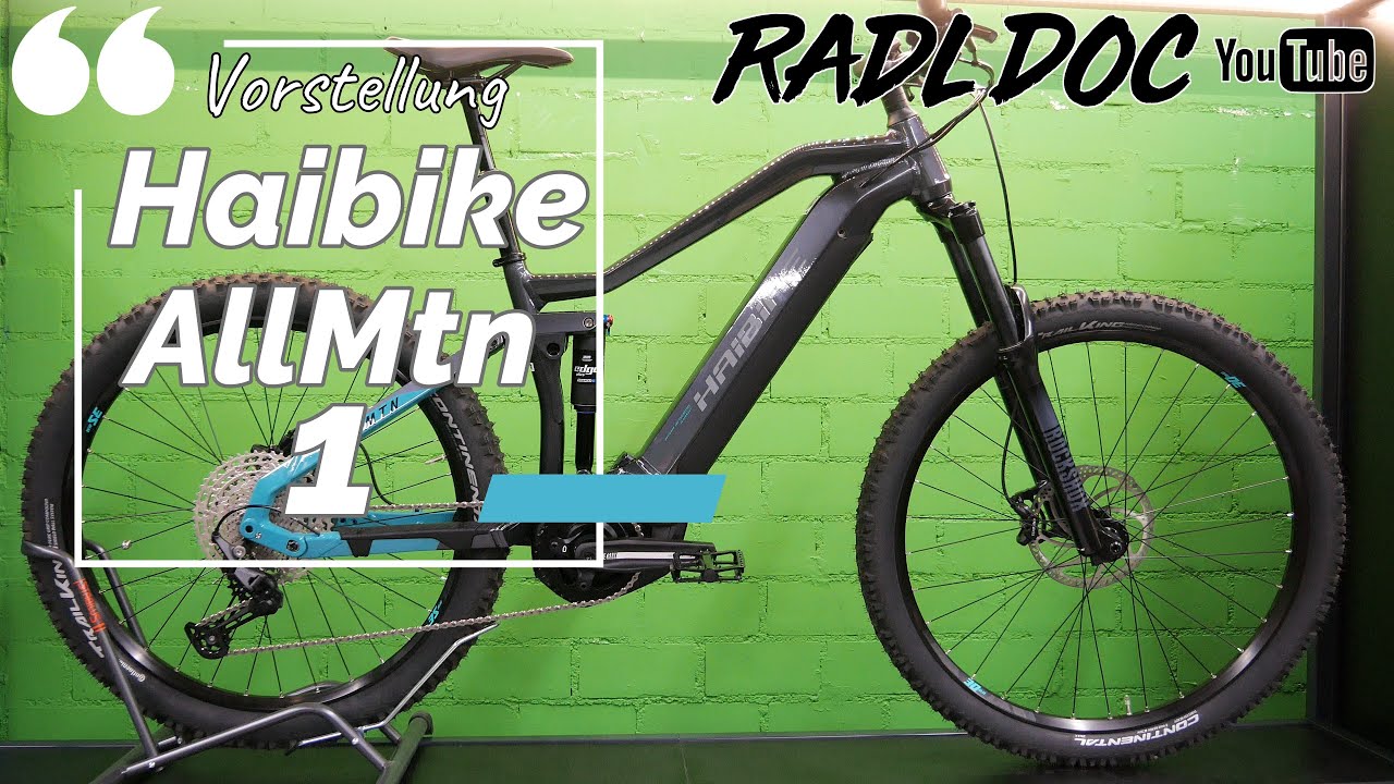 E Bike Vorstellung Haibike AllMtn 1 (2021-2022)