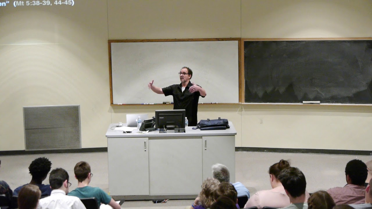 Greg Boyd Lecture Part 1; April 12, 2018 at 4 PM
