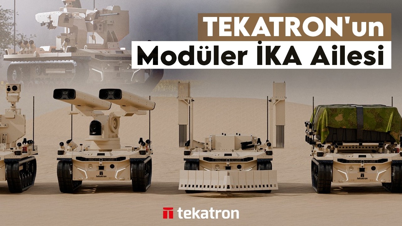 Tekatron'dan Modüler İKA Ailesi | Tanksavar füzeleri ateşlenen kalifiye edilmiş ürün PALEM