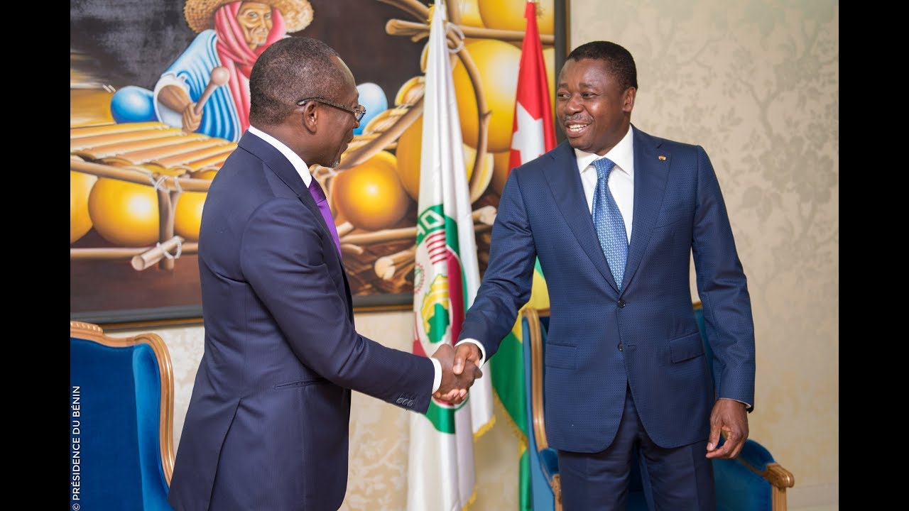 Visite de travail et d'amitié de SEM Patrice TALON au Togo