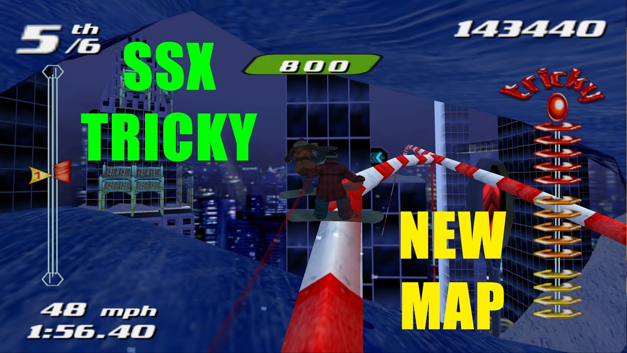 SSX Tricky | Yukon Supercross DLC (New map!)