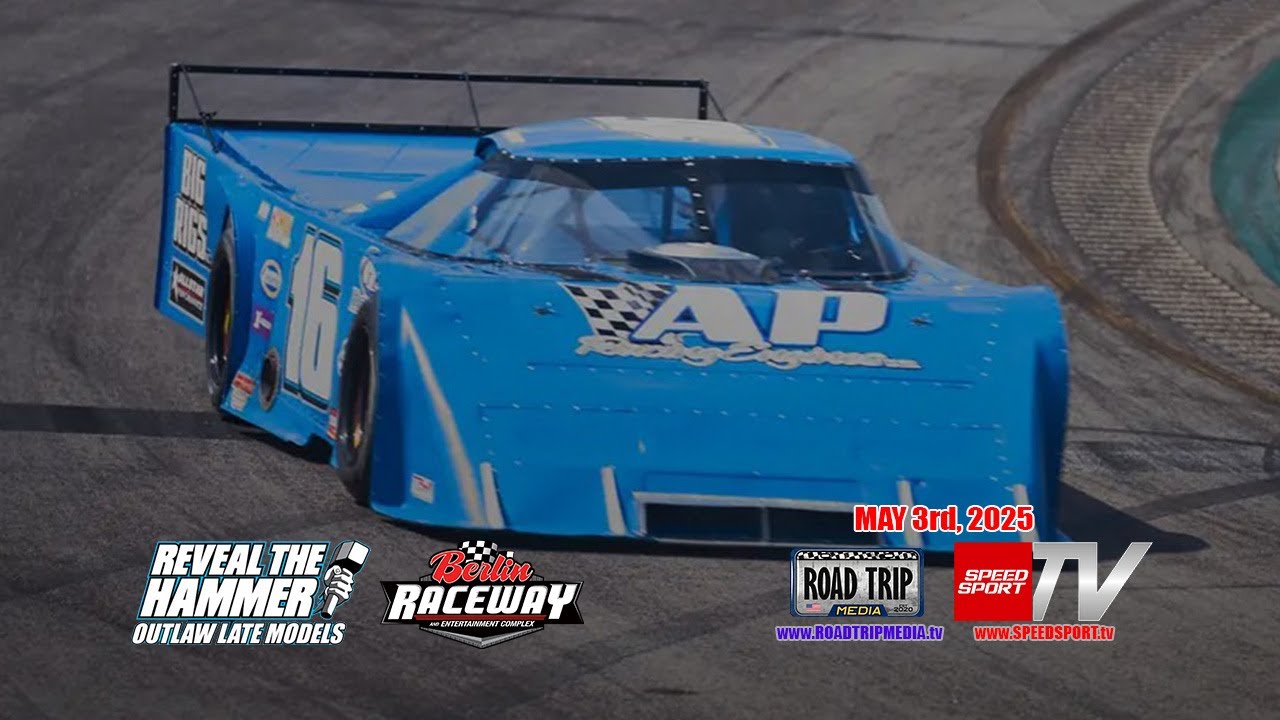2025 Reveal The Hammer Outlaw Late Models Cinco De Mayo Night 60 At Berlin Raceway - (HIGHLIGHTS)