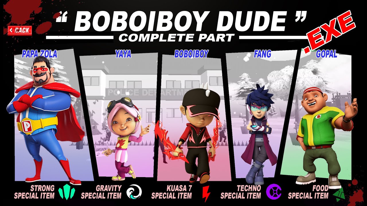 FANMADE ‼️ BOBOIBOY DI KOTA DUDE 😁🔥