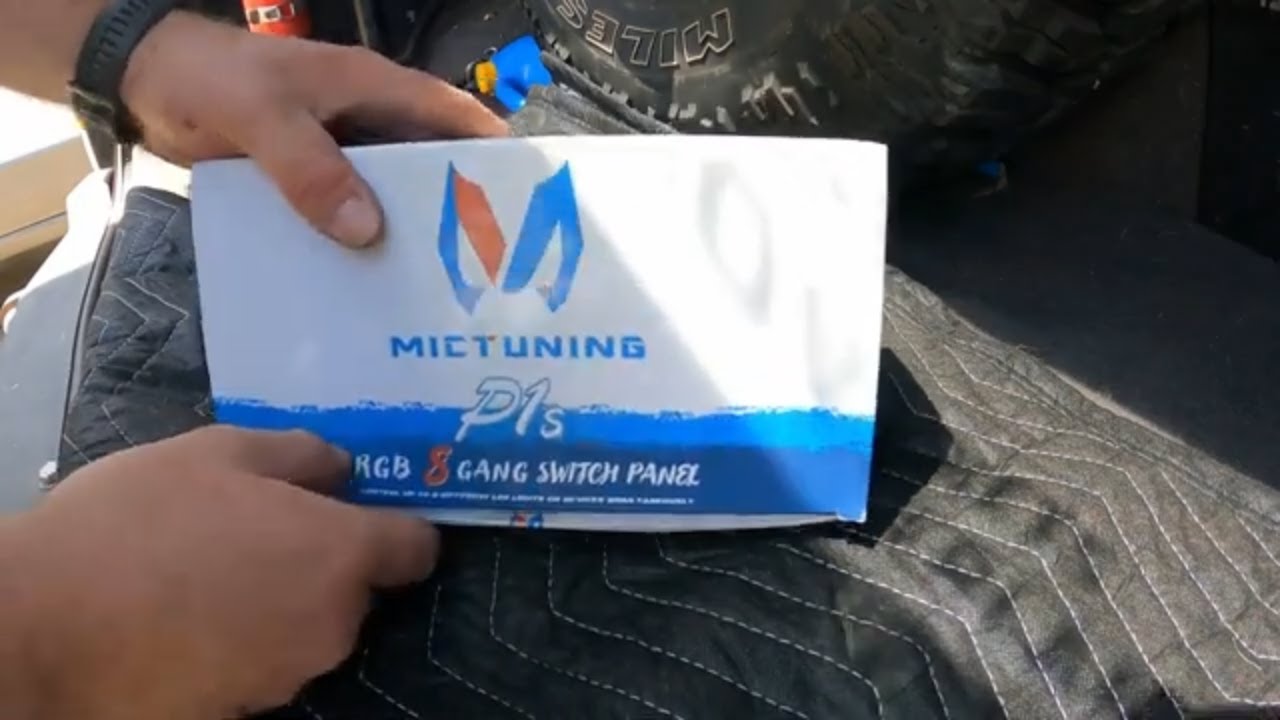 UNBOXING - MICTUNING P1s RGB 8 Gang Switch Panel