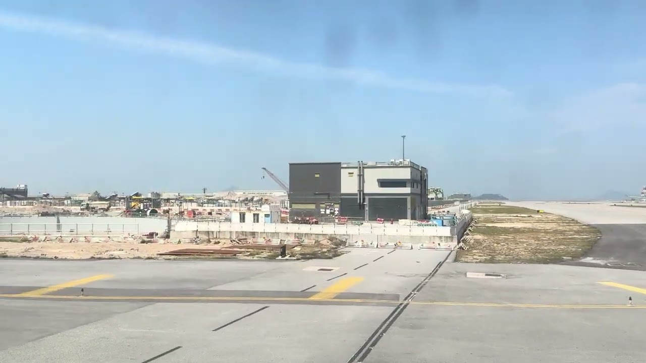 Thai Lion Air B737-9ER full landing to Hong Kong Airport (HKG) from Bangkok-Don Mueang Airport (DMK)
