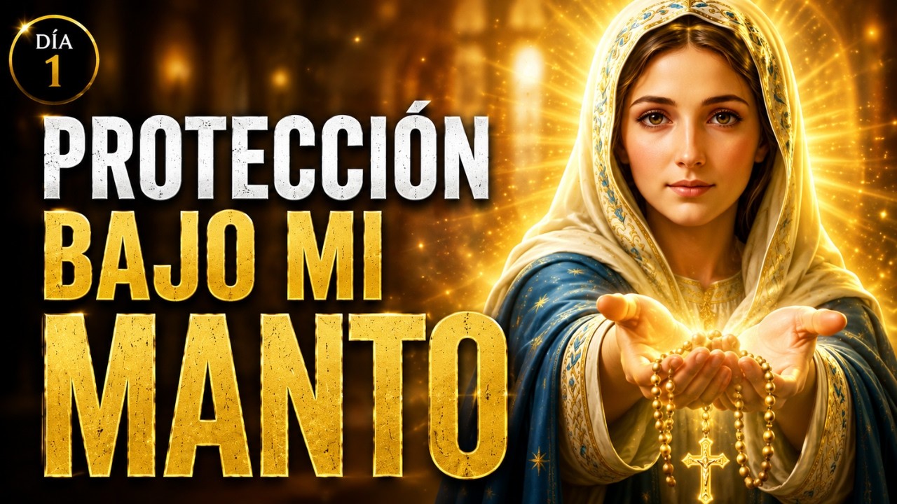 SANTO ROSARIO DE HOY | Oración |Bajo el Manto de María Día 1
