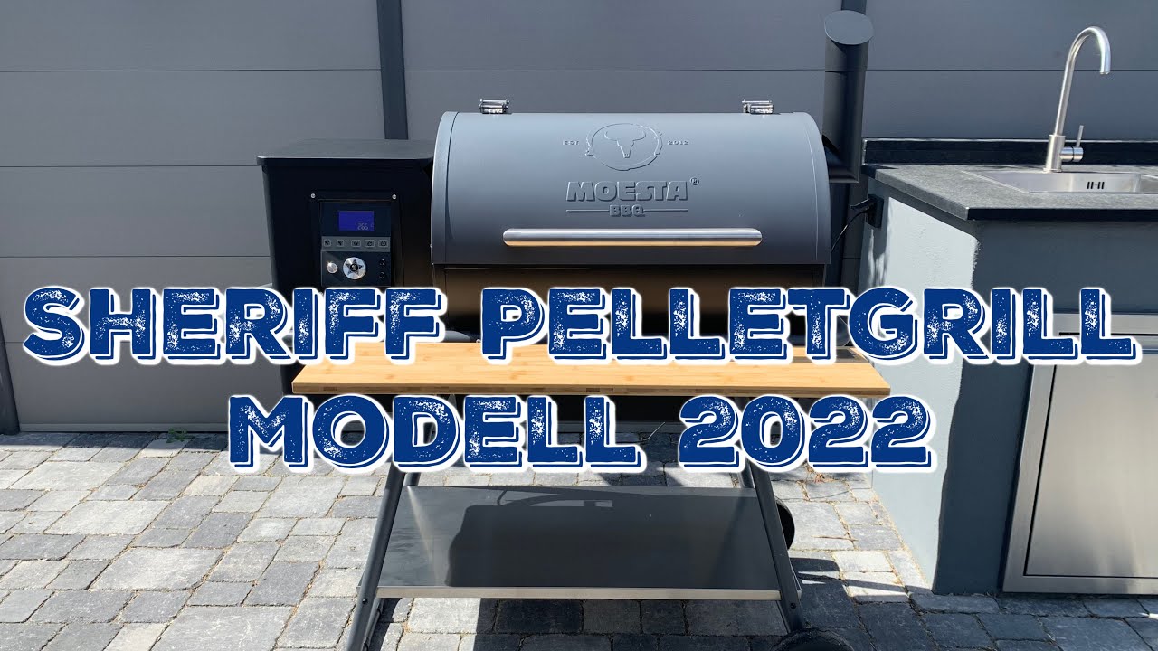 SHERIFF PELLETGRILL Modell 2022 - Alle Verbesserungen des Facelift auf einen Blick