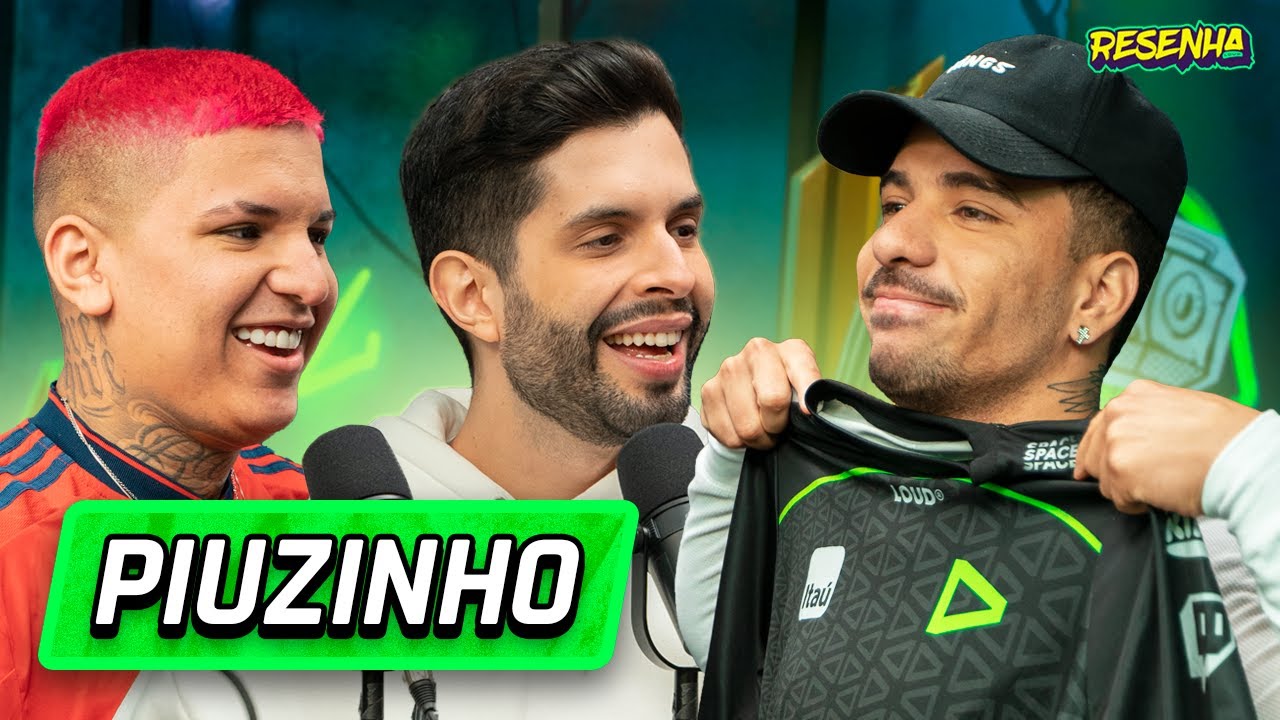 Piuzinho sobre Convite pra LOUD, Segredos do Free Fire e GTA RP