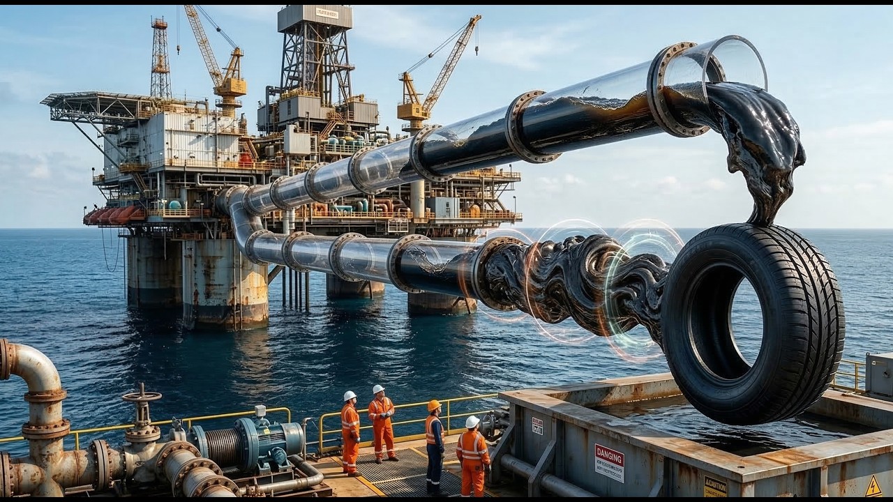 How Oil Is Turned Into Tires Iran Oil Extraction And Tire Manufacturing For USA Vehicles | FactoryX